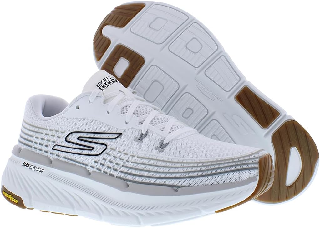 Мужские кроссовки Skechers Max Cushioning Premier 2.0 с амортизацией, белый — фото 4