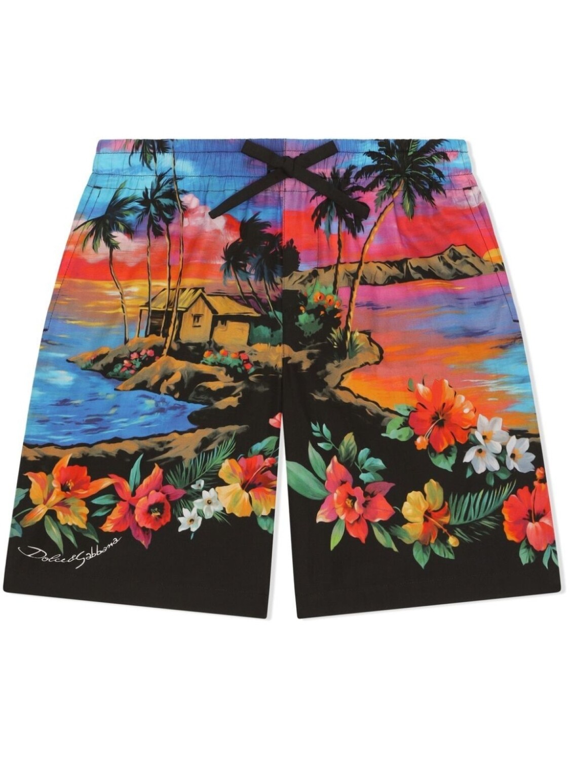 

Dolce & Gabbana шорты с цветочным принтом, мультиколор