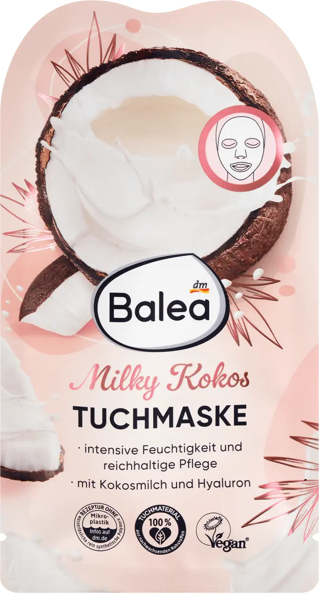 

Тканевая маска Milky Coconut 1 шт. Balea
