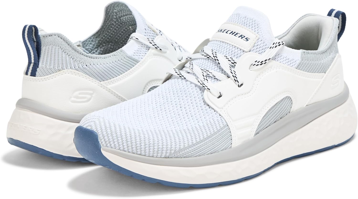 Мужские кроссовки Skechers Lancer - Dalton, белый/серый — фото 3