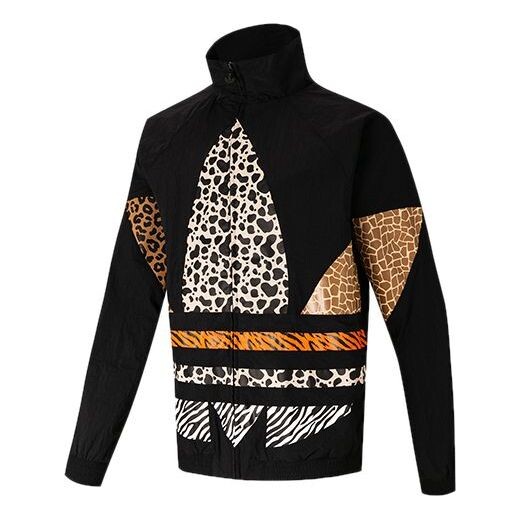

Куртка adidas originals ATM TT Stand Collar Athleisure Casual Sports Jacket Black, черный