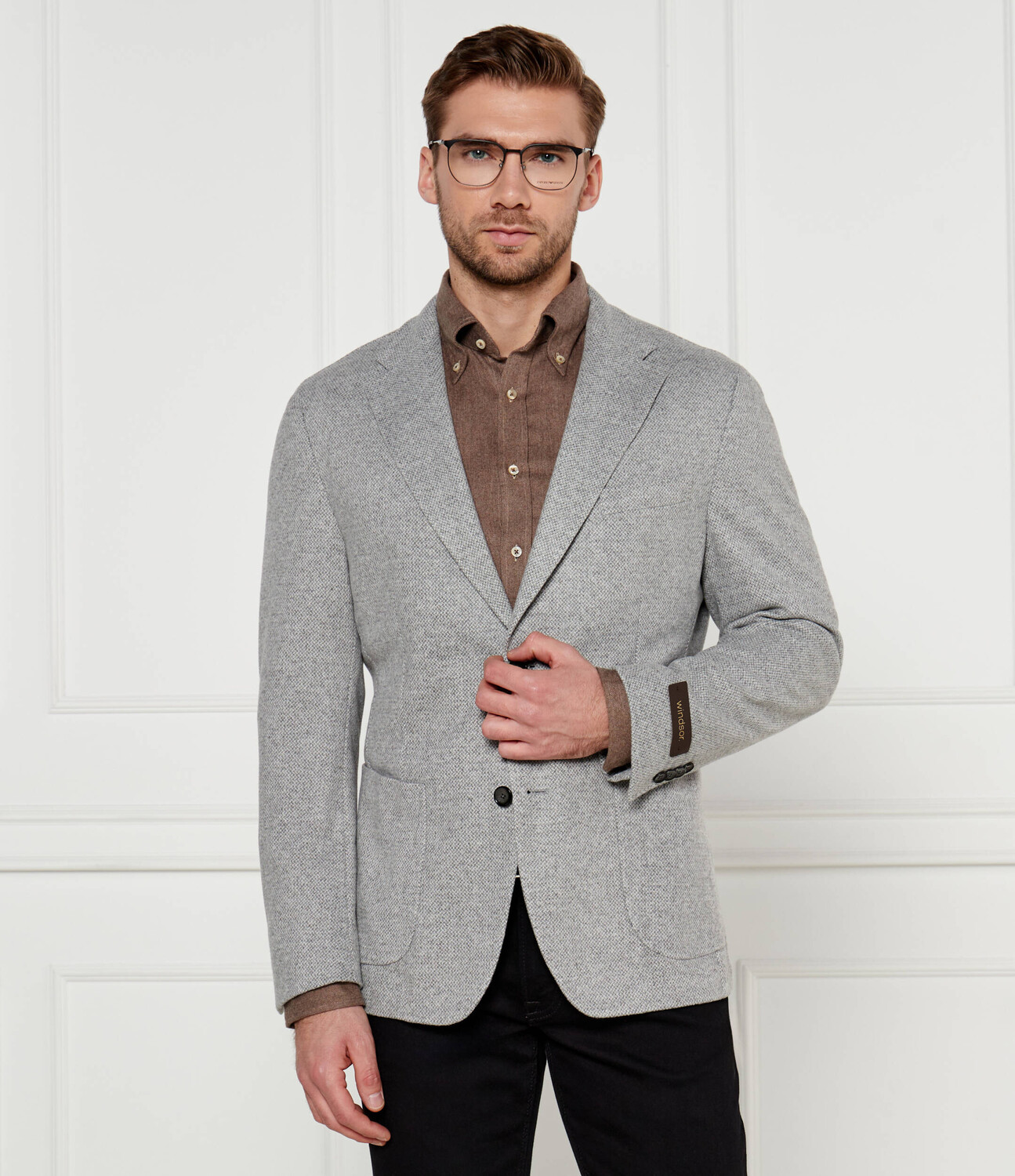 

Куртка Windsor elegante Giro Shaped fit, серый