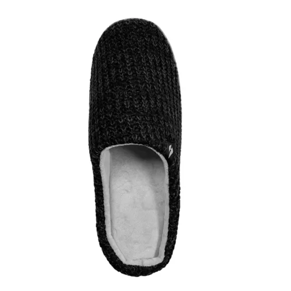 Женские утепленные ребристые тапочки Heatweaver Heat Holders, серый — фото 3