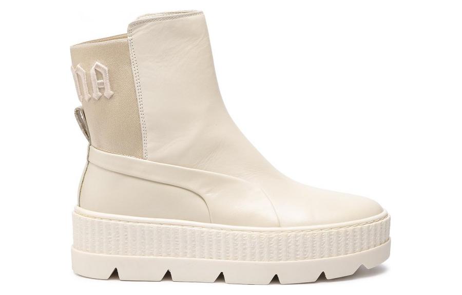 Puma Chelsea Sneaker Boot Rihanna Fenty Vanilla Ice Женские, Экрю — фото 2