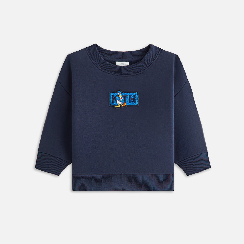 

Топ Disney | Kith Baby for Donald Duck Nelson Crewneck, черный
