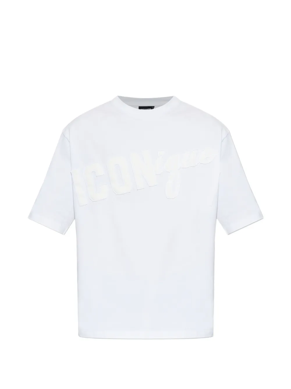 

Футболка с нашивкой-логотипом Dsquared2, белый