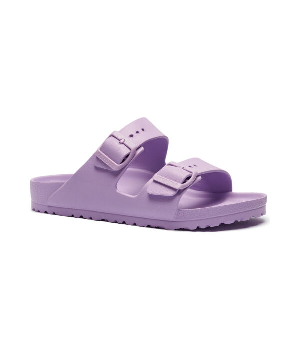 Сандалии женские Birkenstock с пряжками, фиолетовый