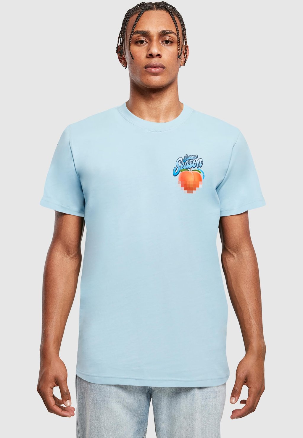 

Рубашка с принтом ITS THE SEASON Mister Tee, синий