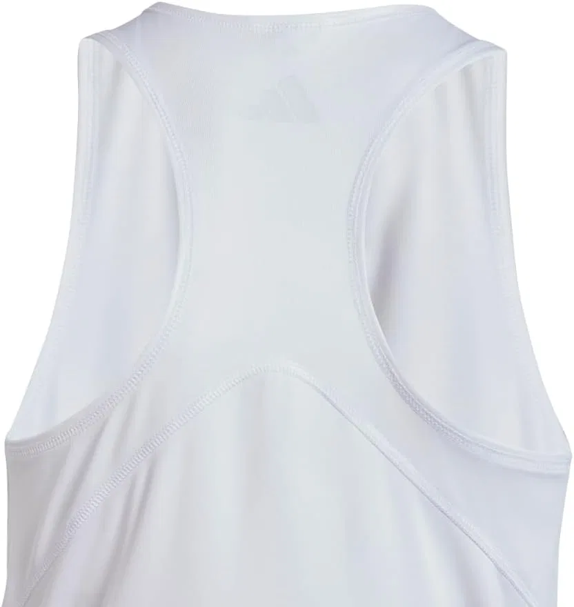 Майка Adidas Club Girls Tank Top - белая — фото 4