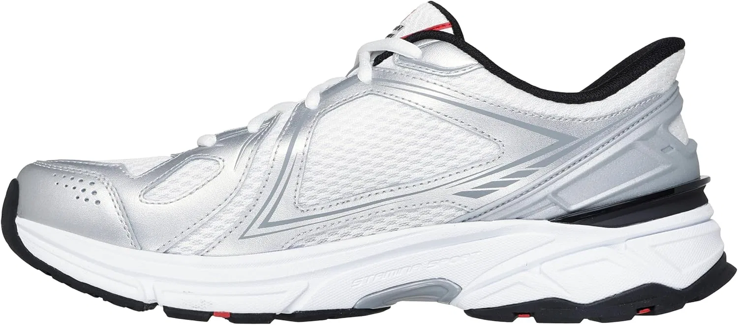 Мужские кроссовки Skechers Stamina Sport Kordae, белый/красный — фото 4