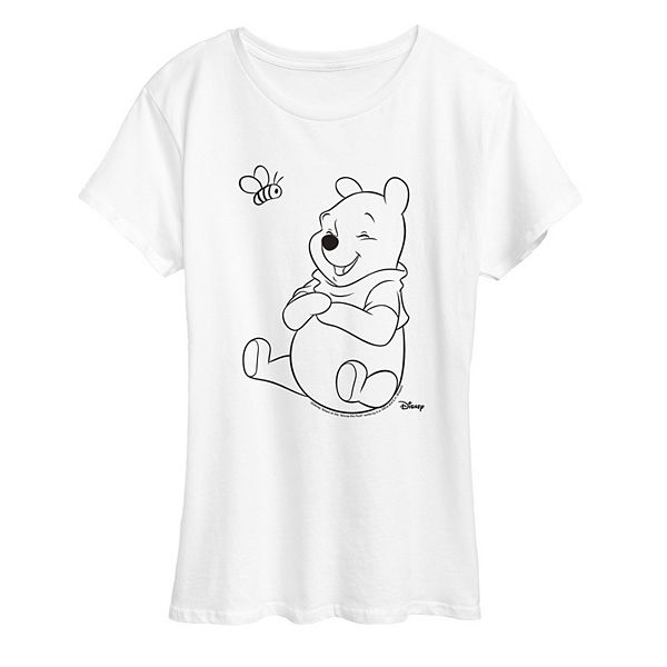 

Футболка женская Winnie the Pooh & Bee Disney, White