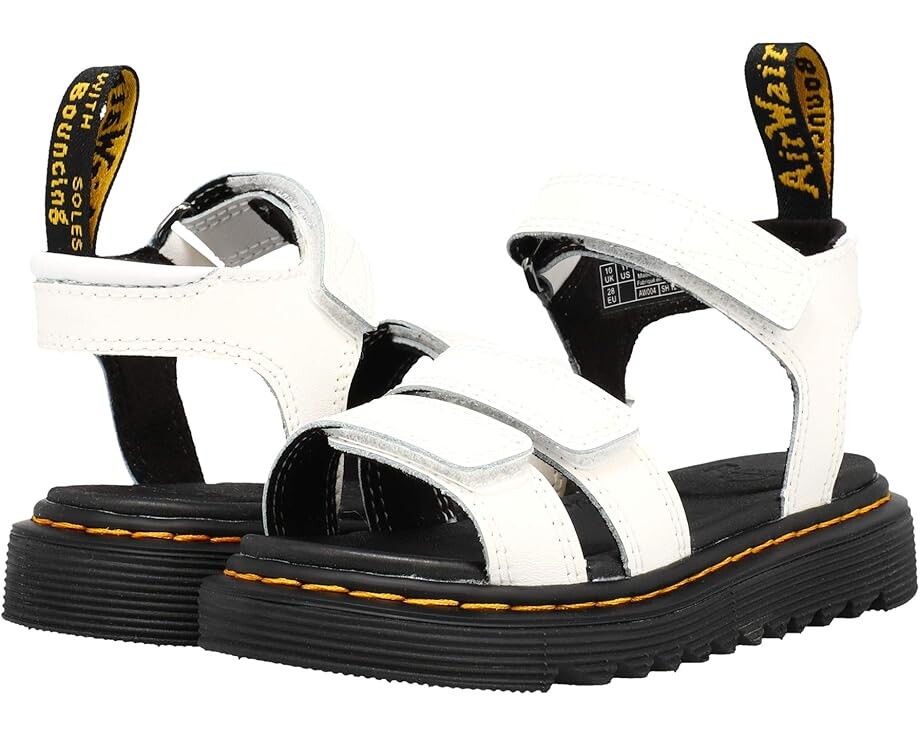 

Сандалии Dr. Martens Kid's Collection Klaire, белый
