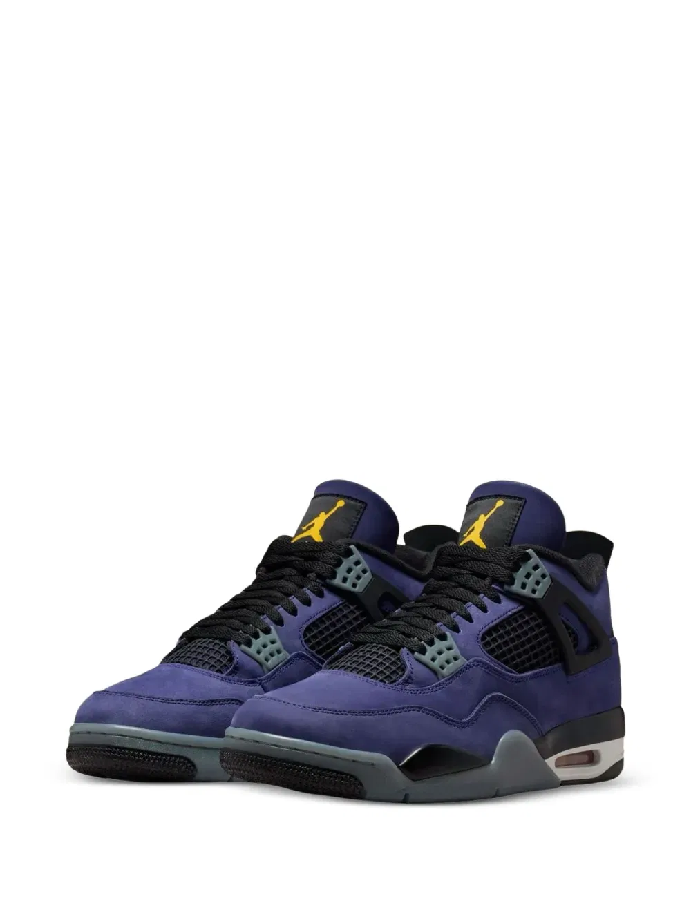 Кроссовки Air Jordan 4 Lakers, фиолетовый — фото 2
