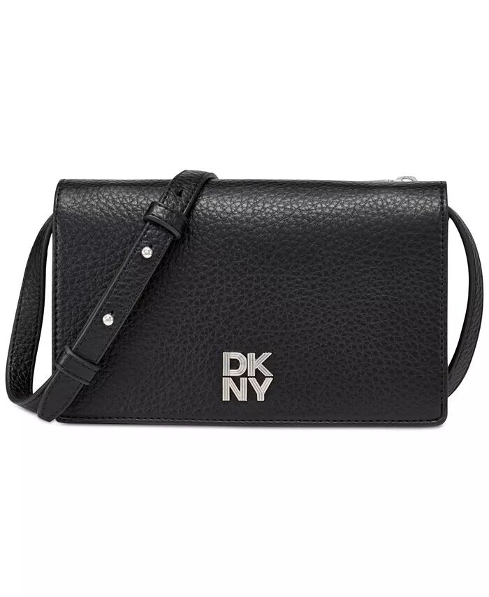 

Мини-кошелек Etta на веревочке DKNY, черный