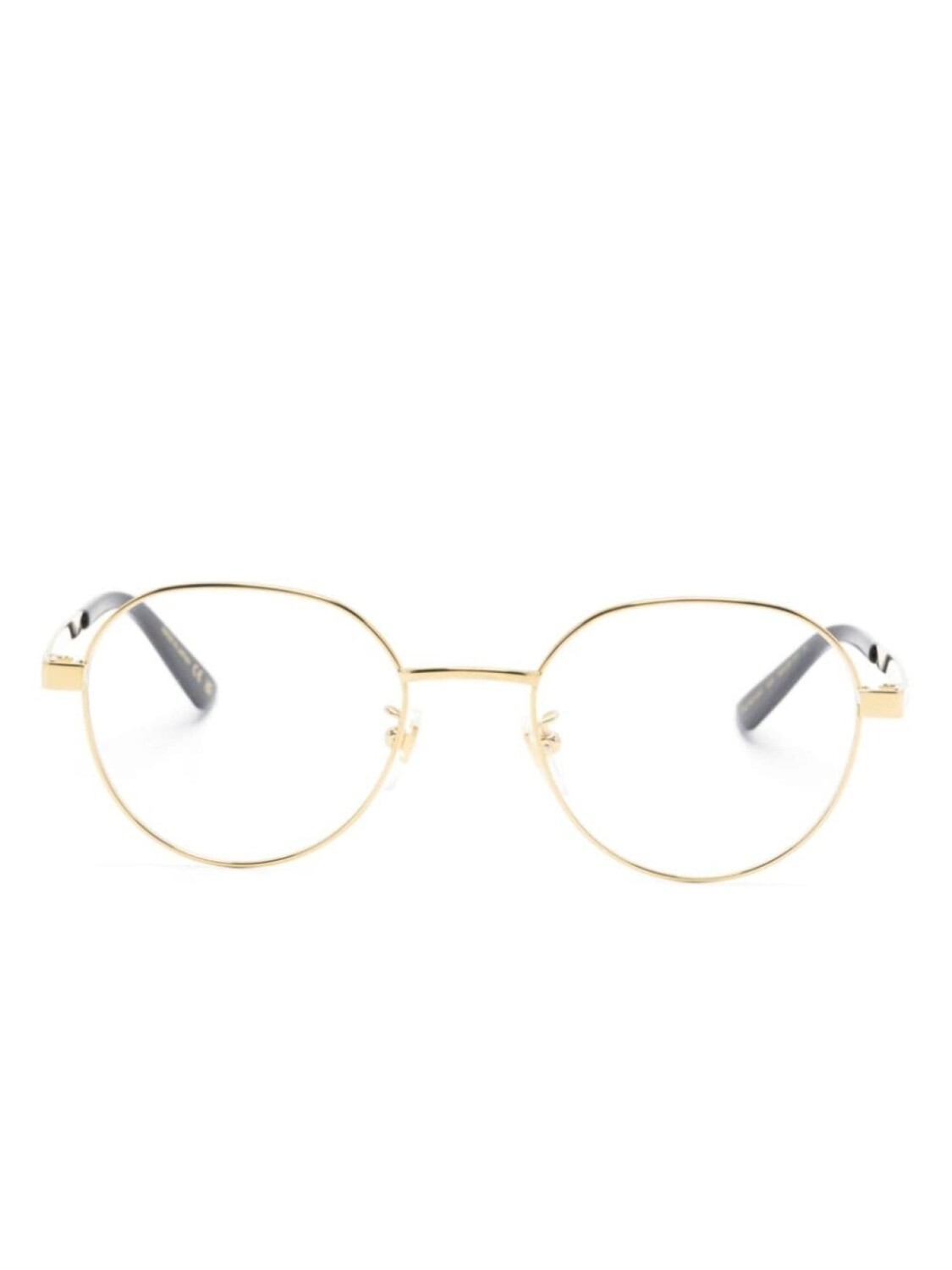 

Gucci Eyewear очки в круглой оправе, золотистый