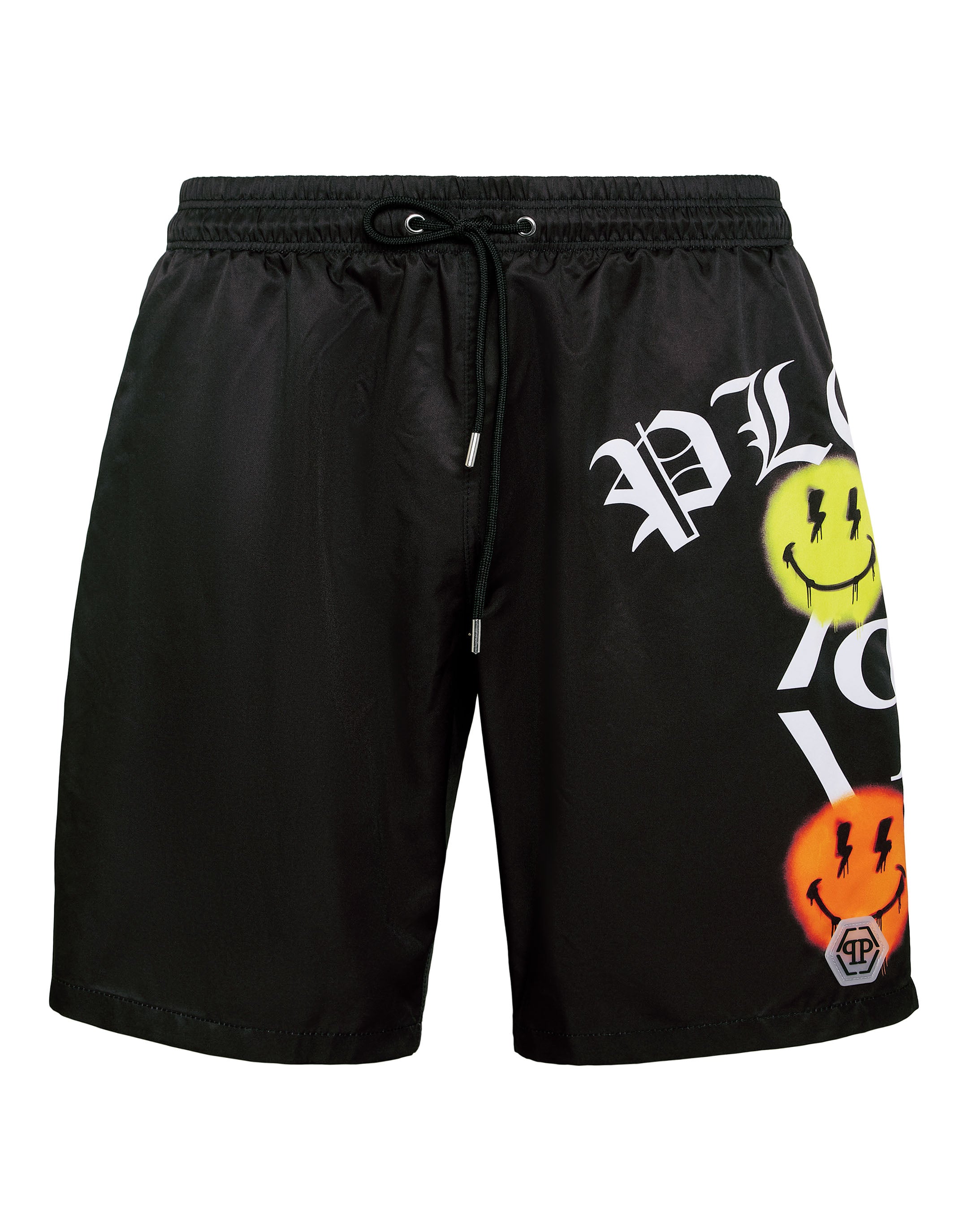 

Мужские пляжные шорты PHILIPP PLEIN, черный