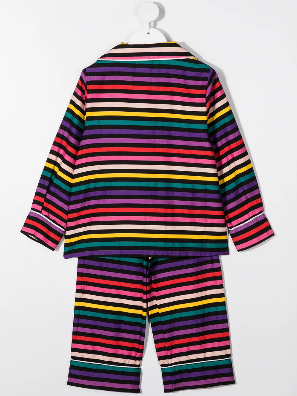 Спортивный костюм в полоску SONIA RYKIEL ENFANT, черный — фото 2