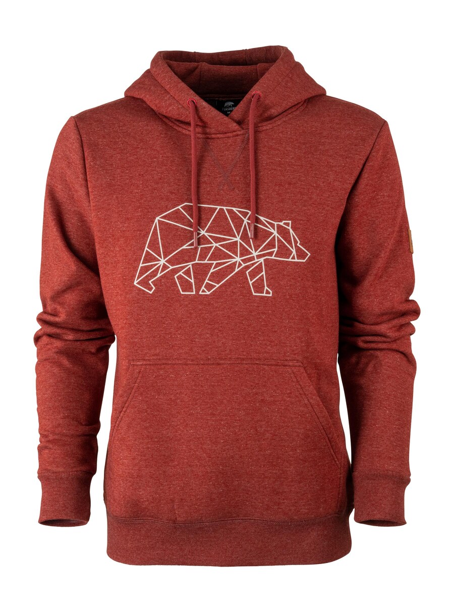

Толстовка FORSBERG Pettarson Hoodie mit Logo, Bordeaux