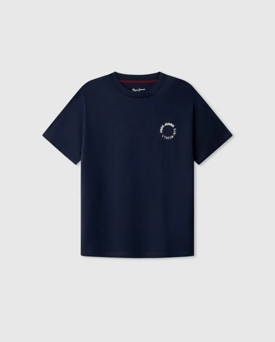 

Детская футболка Recco Pepe Jeans, бордовый
