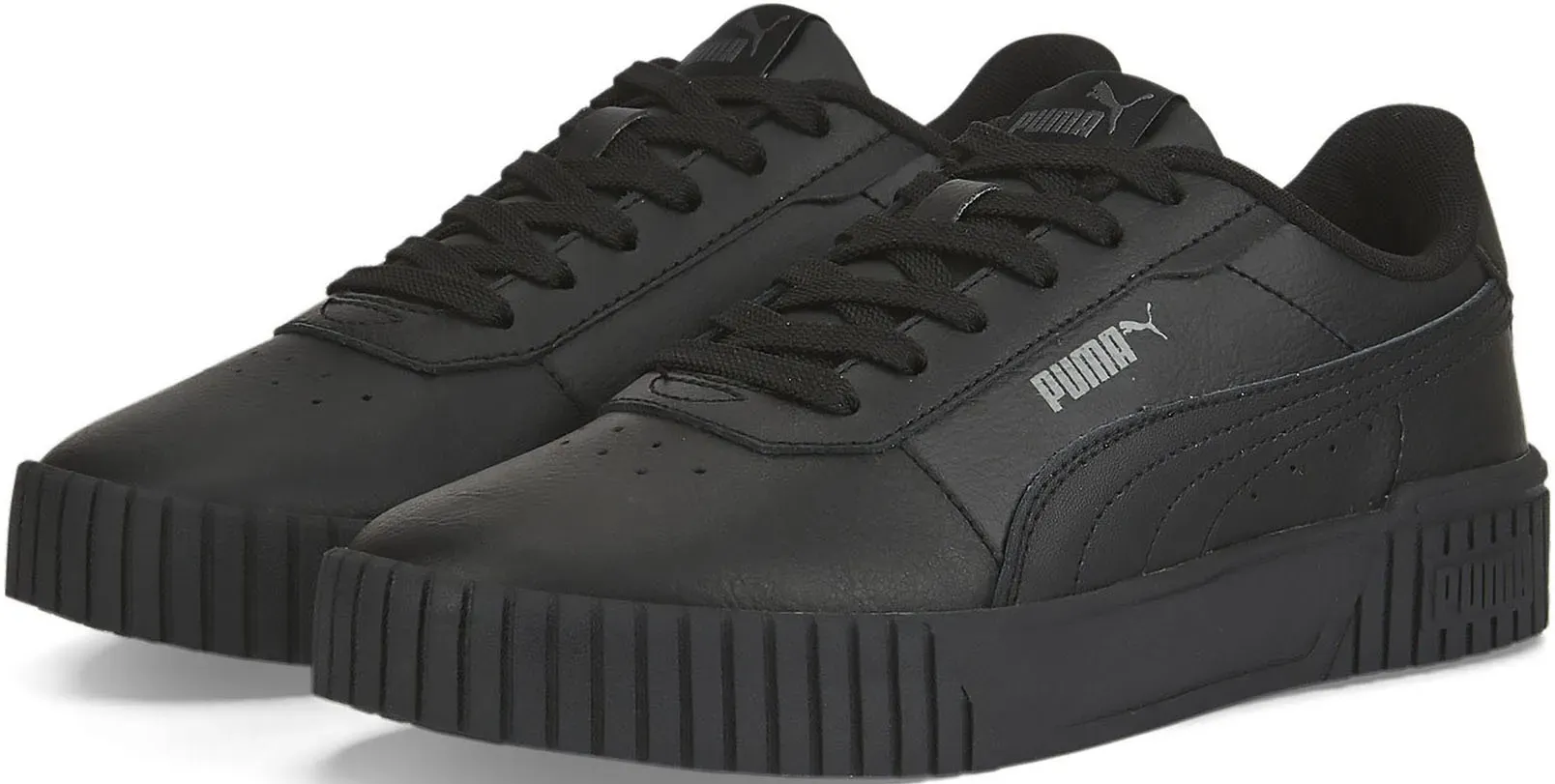 Кроссовки PUMA "CARINA 2.0", цвет Puma Black- Puma Black-Dark Shadow — фото 2