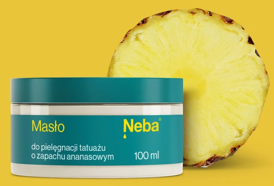 NEBA Niepokorny Ananas масло для ухода за татуировкой 100 мл — фото 2