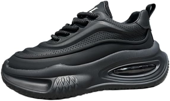 

Мужские кроссовки FmShi с амортизацией ударов - дышащие и легкие, черный