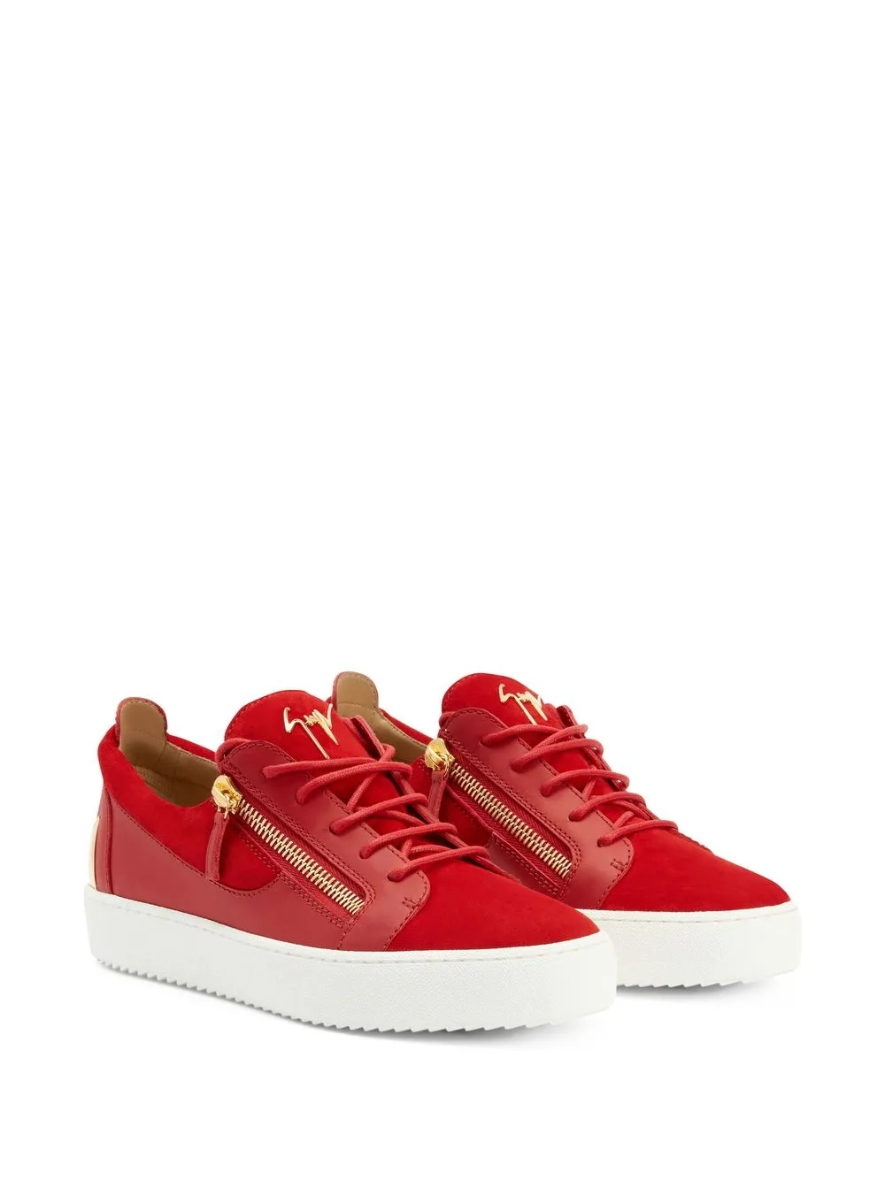 Кеды Frankie Giuseppe Zanotti, красный — фото 2