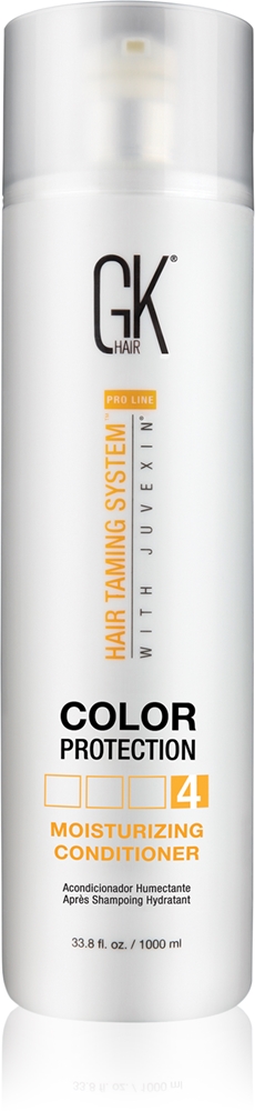 

Увлажняющий кондиционер для защиты цвета, обеспечивающий блеск и мягкость волос Gk Hair, 1000 мл