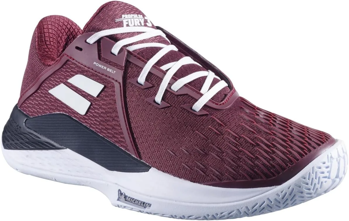 Мужские гимнастические туфли Zapatillas De Tenis para Hombre Propulse Fury 3 Blanco Babolat, Port Royale — фото 3