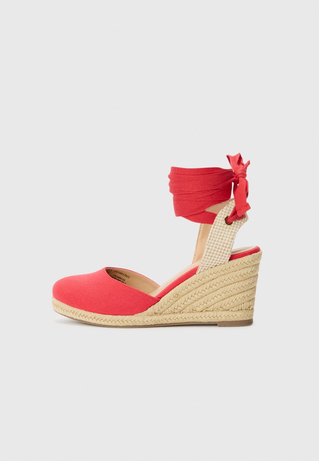 Босоножки на танкетке Espadrilles Anna Field by Zalando, красный