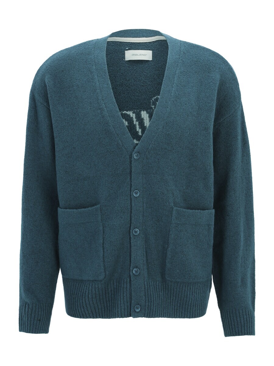 

Вязаный кардиган BLEND Knit Cardigan, морской синий
