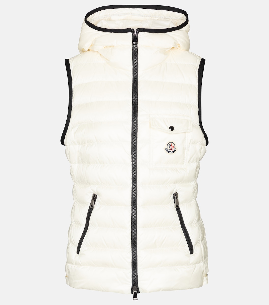 

Жилет Glyco-пух Moncler, белый