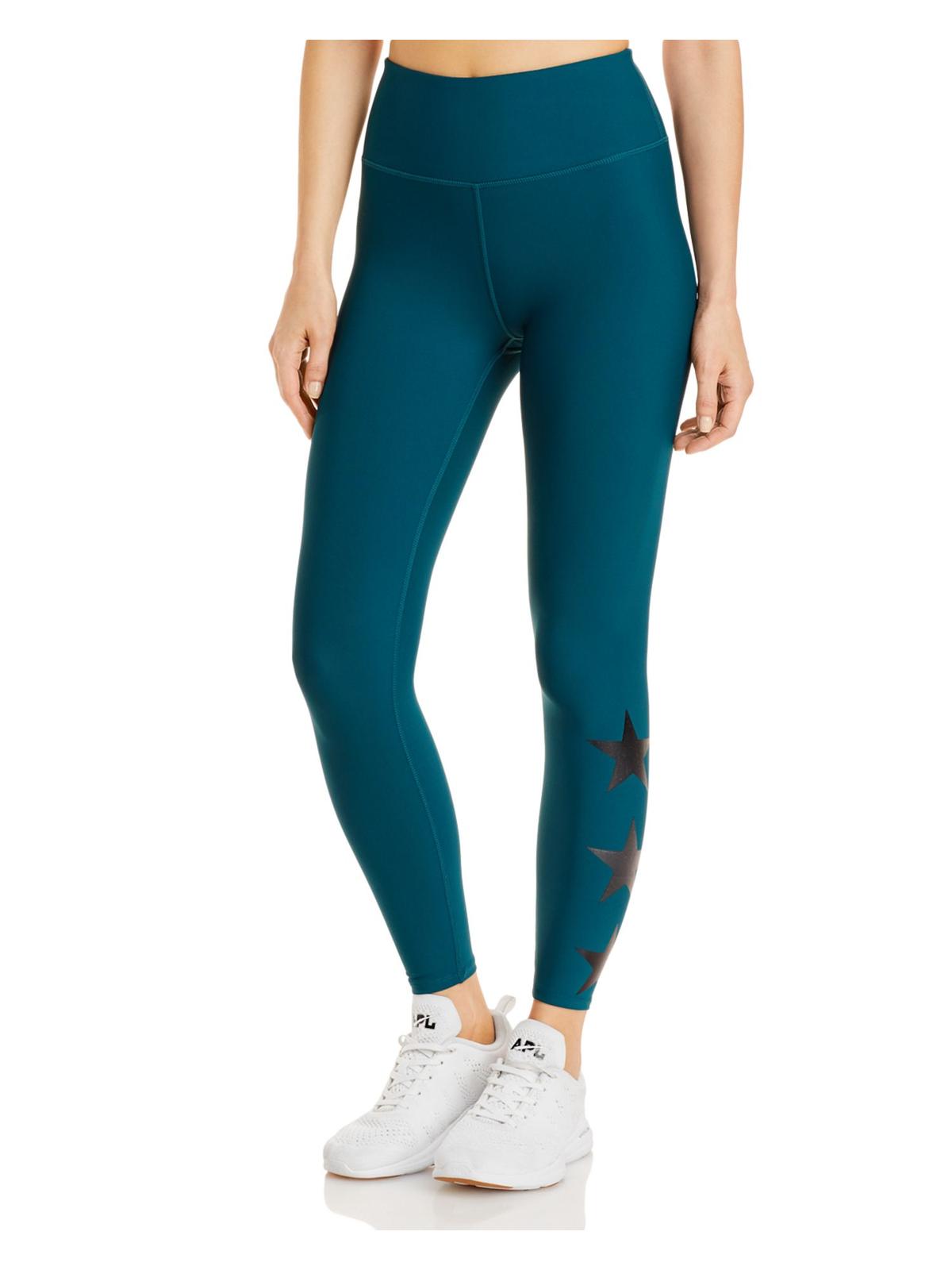 

Foil Star женские спортивные леггинсы до щиколотки Aqua, цвет green dream