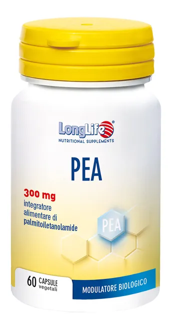 

LongLife Pea, 60 капсул, добавка пальмитоилэтаноламида Long Life