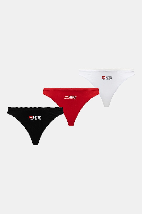 

Стринги PUNCHY-D-CORE-3PACK 3 шт Diesel, красный