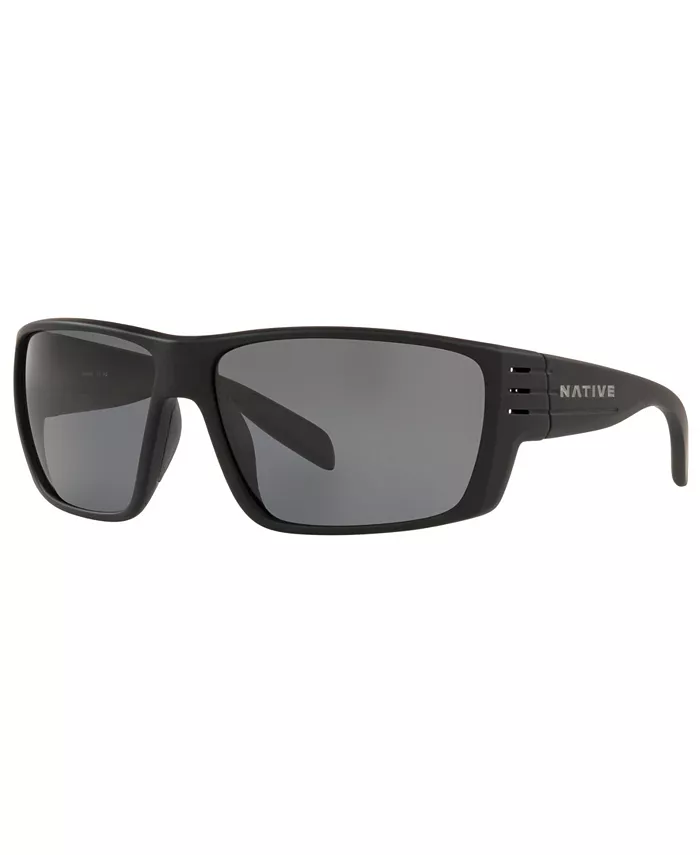 

Мужские поляризованные солнцезащитные очки Native, XD9014 66 Native Eyewear, черный