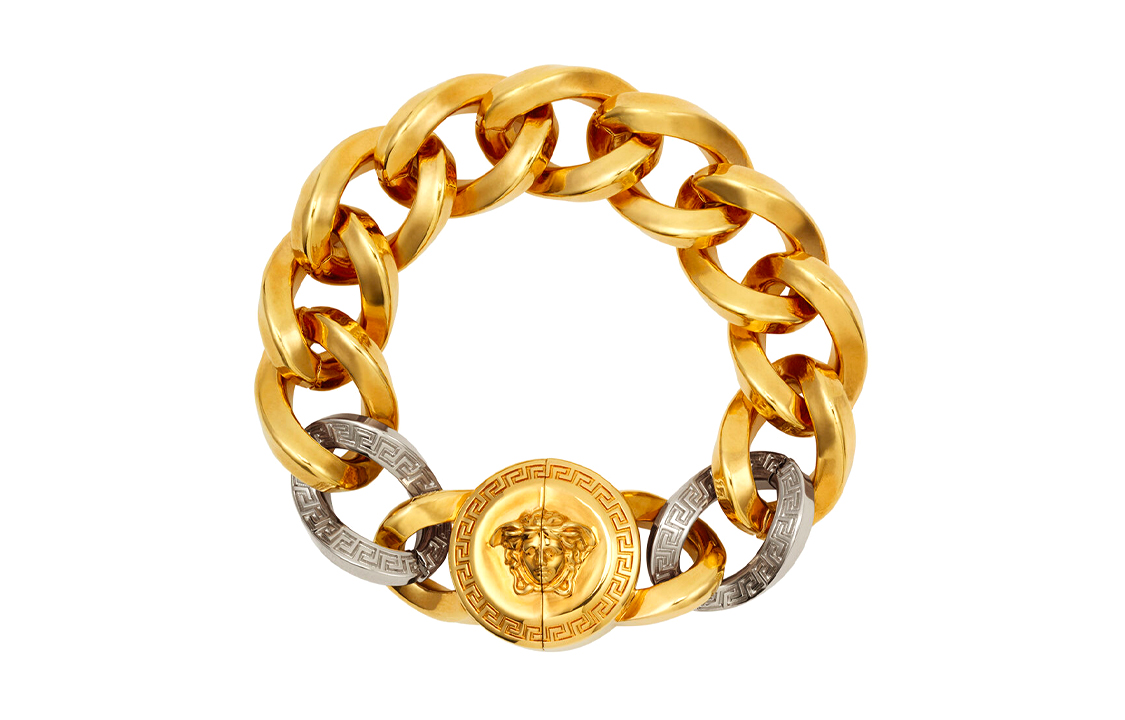 

Браслет Medusa с цепными звеньями VERSACE, золото