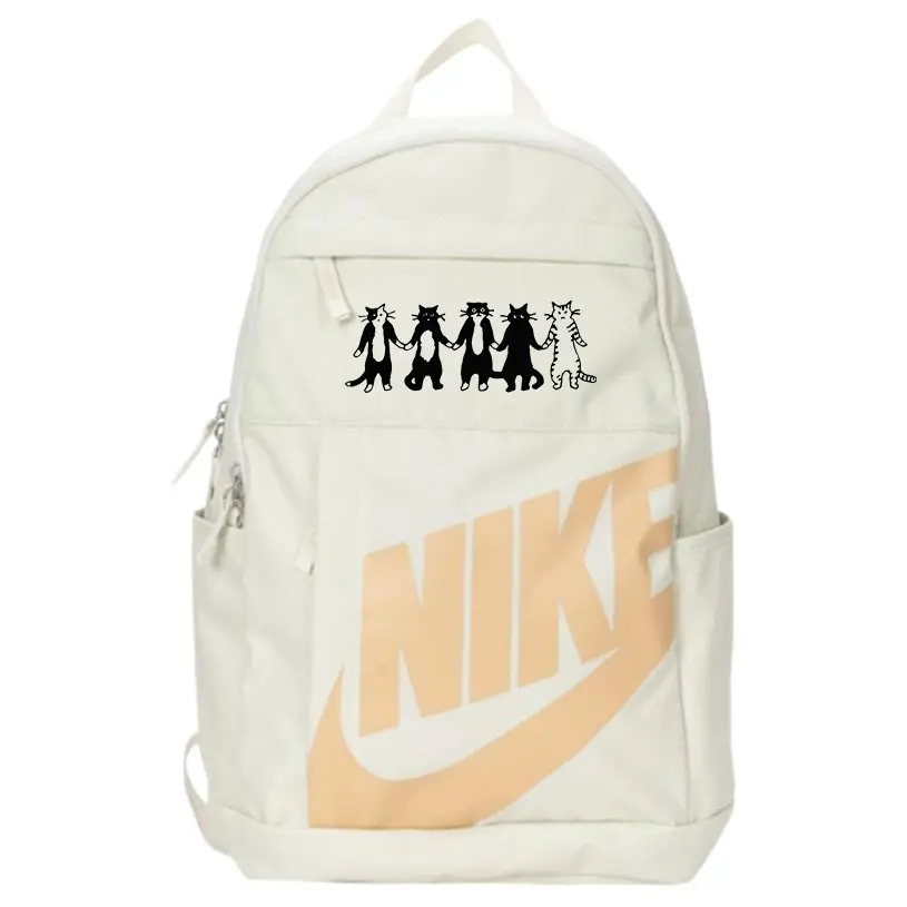 

Nike Тканевый рюкзак унисекс белый, Kitten