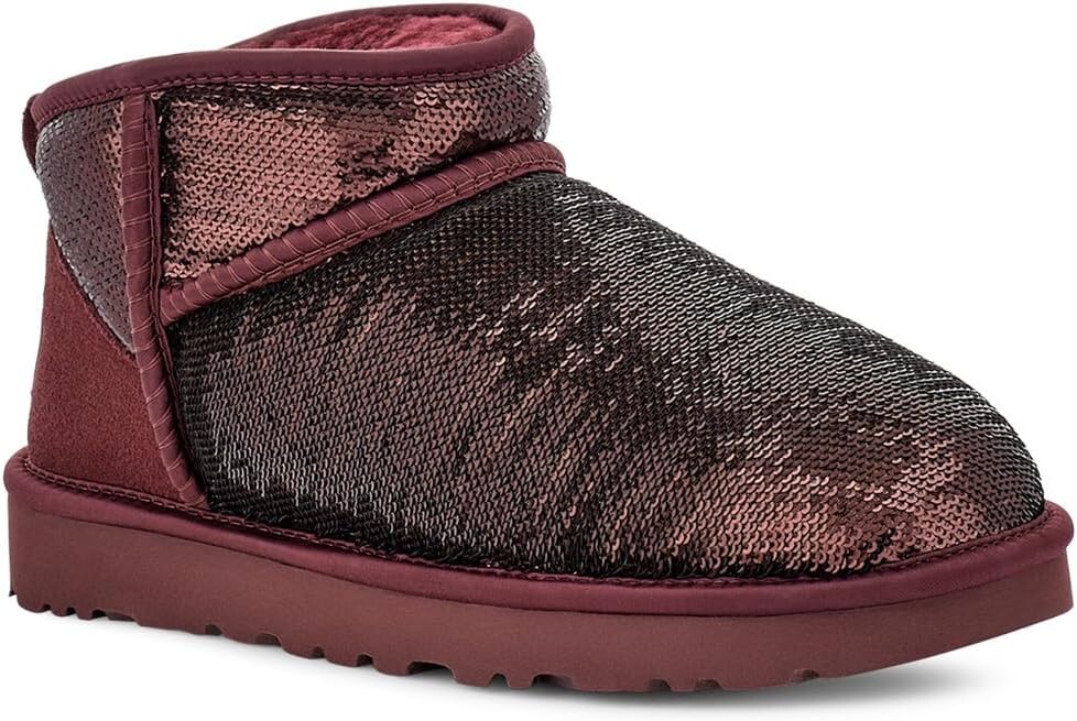 

Сапоги Classic Ultra Mini Mirror Ball UGG, цвет Wild Grape