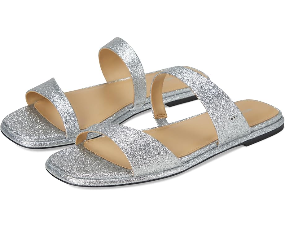 Сандалии MICHAEL Michael Kors Jaida Flat Sandal, серебряный