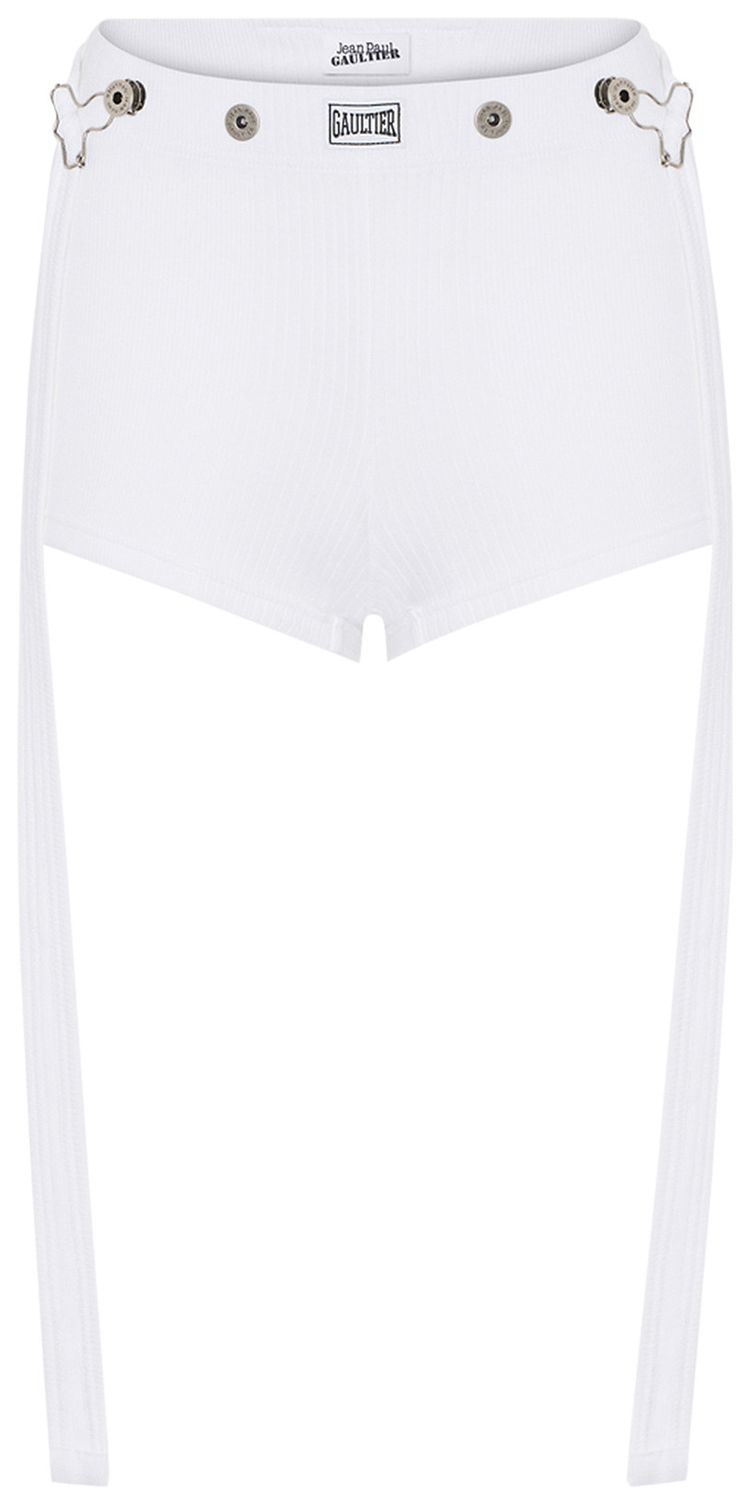 

Шорты Jean Paul Gaultier Patch Shorts 'White', белый