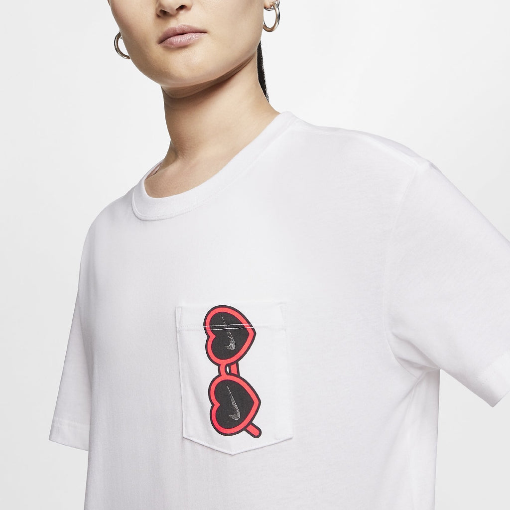 Футболка (WMNS) Nike AS W Sportswear Nike Sportswear Tee BOY SUMMER FUN 3 White CU9700-100 — фото 3