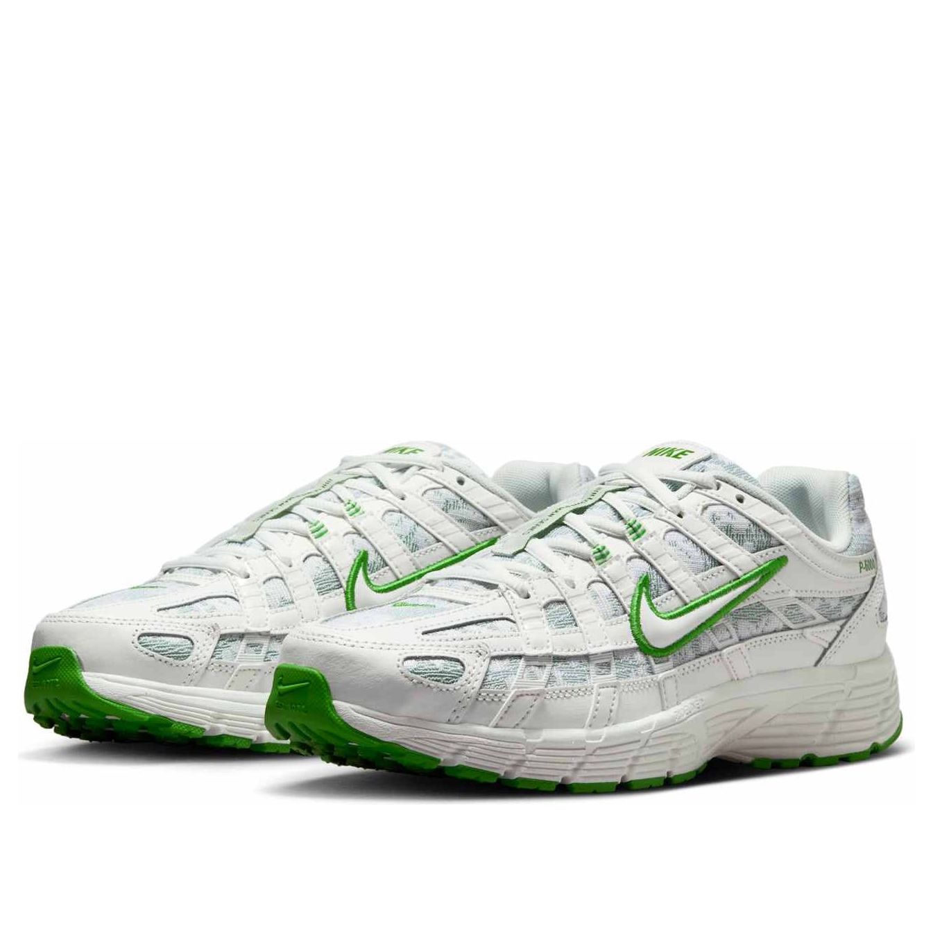Кроссовки (WMNS) Nike P-6000 'Summit White Kelly Green' — фото 4