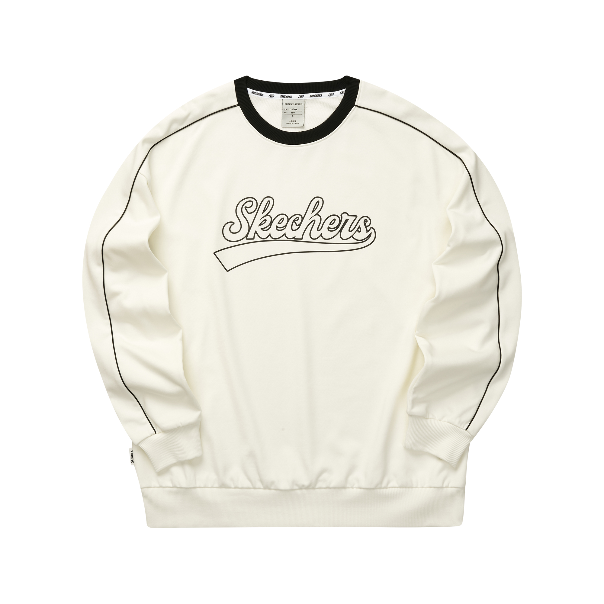 

Skechers Толстовка унисекс Marshmallow White