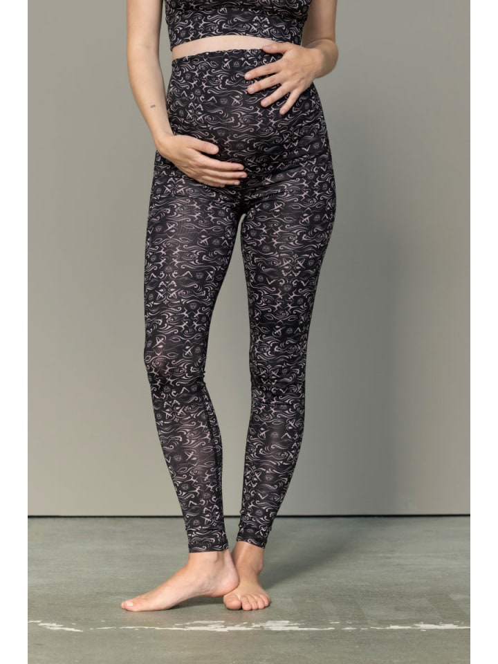 

Леггинсы для беременных черного цвета Hey Honey