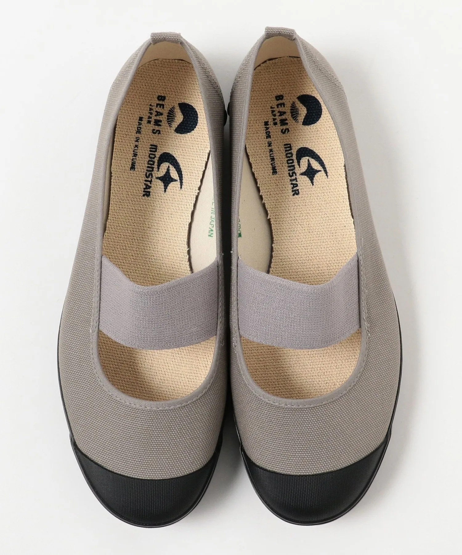 Универсальные тапочки из канваса MoonStar двухцветные Charcoal Grey