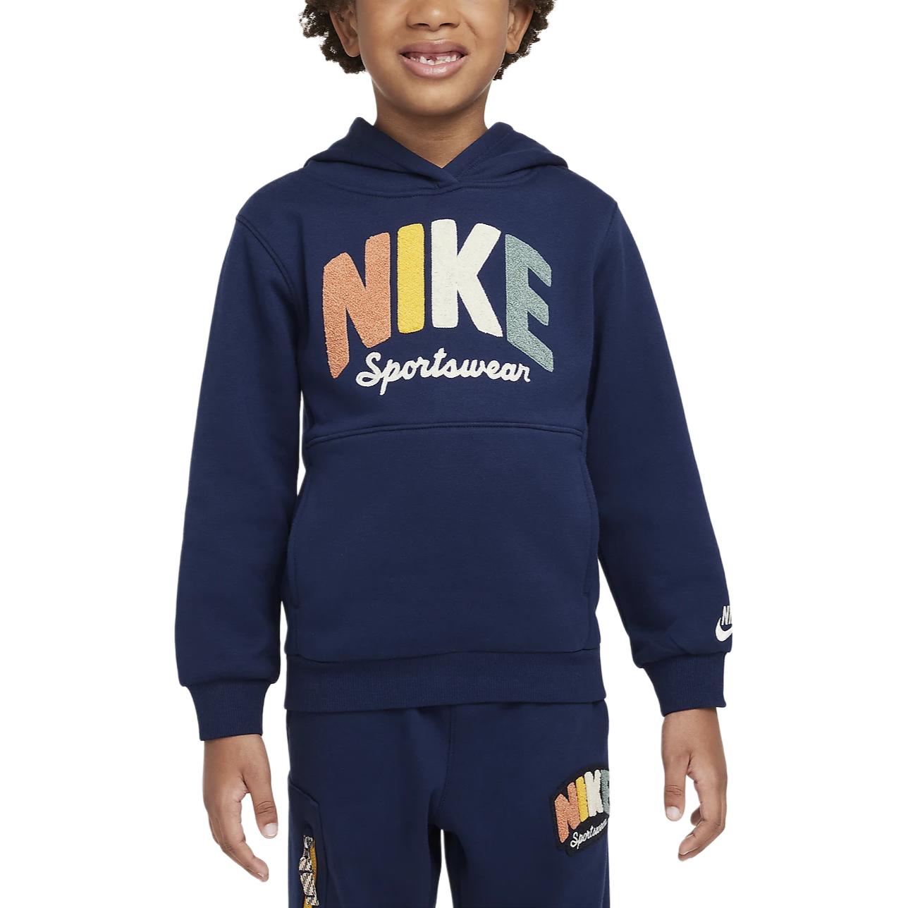 Nike Свитшот Sportswear Deep Navy Blue для детей 3-7 лет