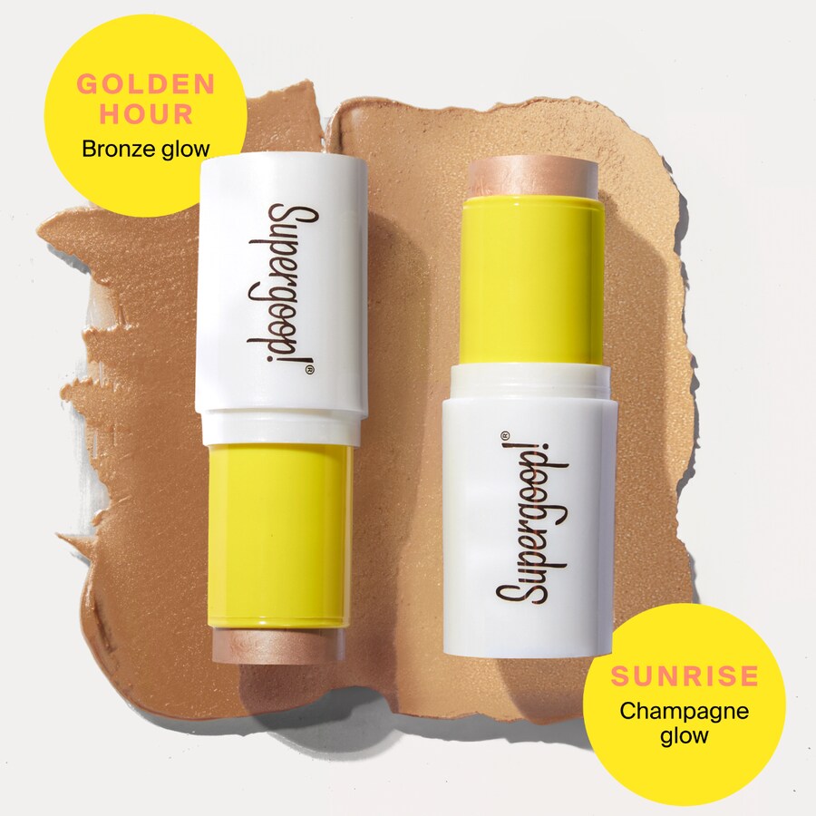 Солнцезащитный стик Glowscreen Sunlighter Glow & Protect Stick SPF 45 Supergoop!, 0.35 oz/10 mL — фото 3