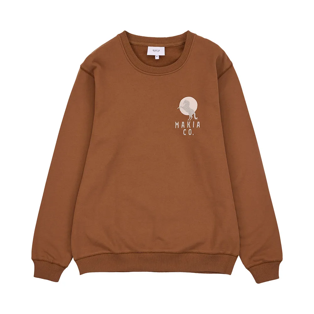 

Толстовка Makia Rearing, коричневый