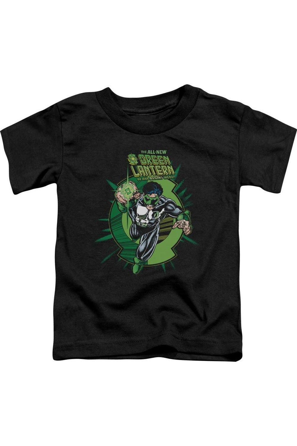 

Футболка для малышей Green Lantern с коротким рукавом и принтом Рейнера Gildan